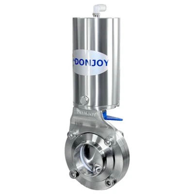 Vanne papillon sanitaire de qualité alimentaire